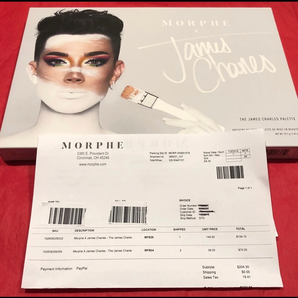 James Charles Palette ~ Sale